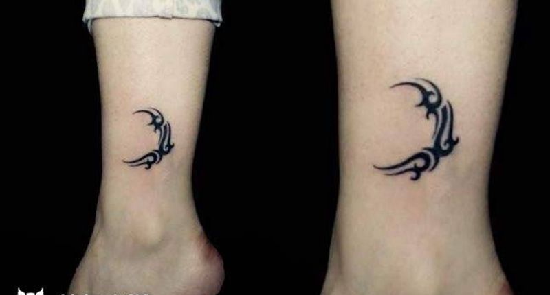 夏天情侣虐狗图纹身图片