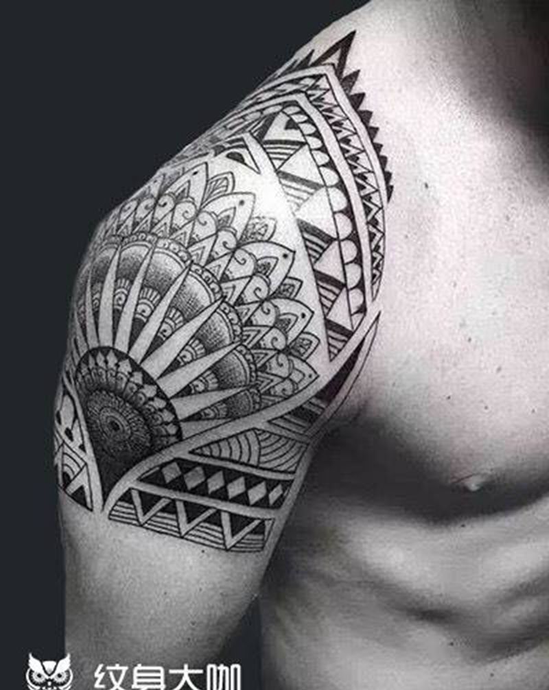 玛雅纹身图片