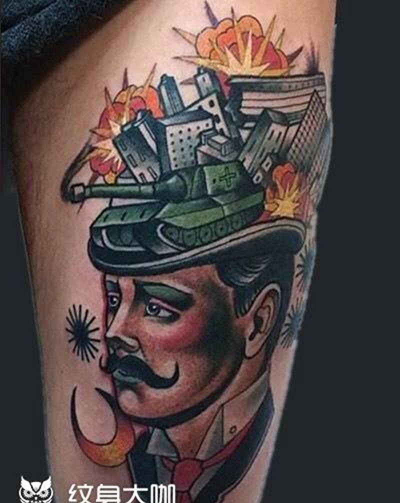 人物纹身图片