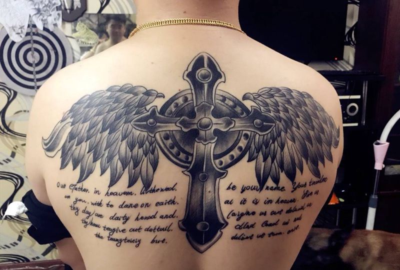 欧美风纹身图片