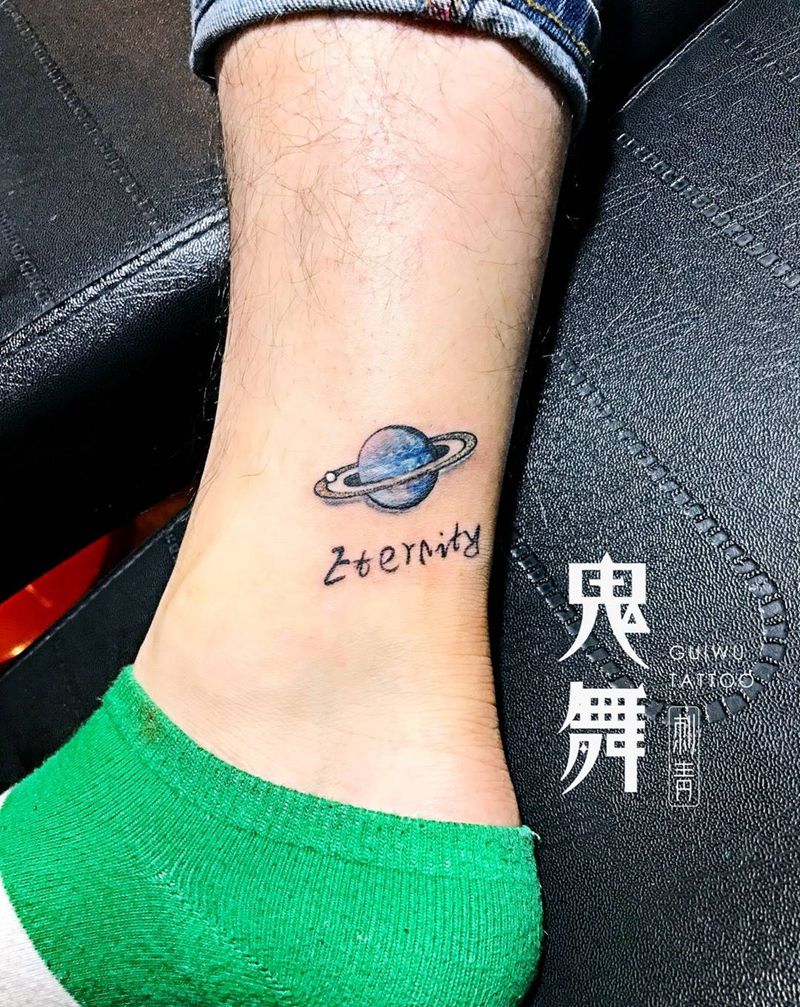 星球 （疤痕遮盖）纹身图片