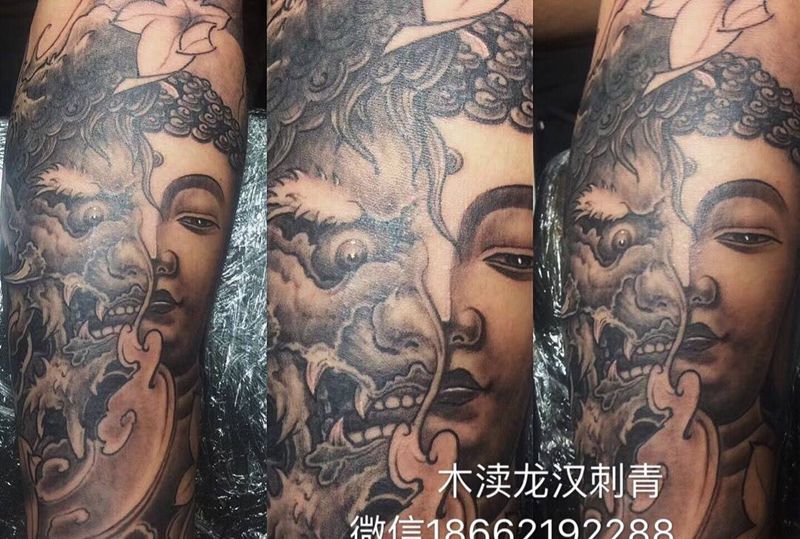 一念之间纹身图片