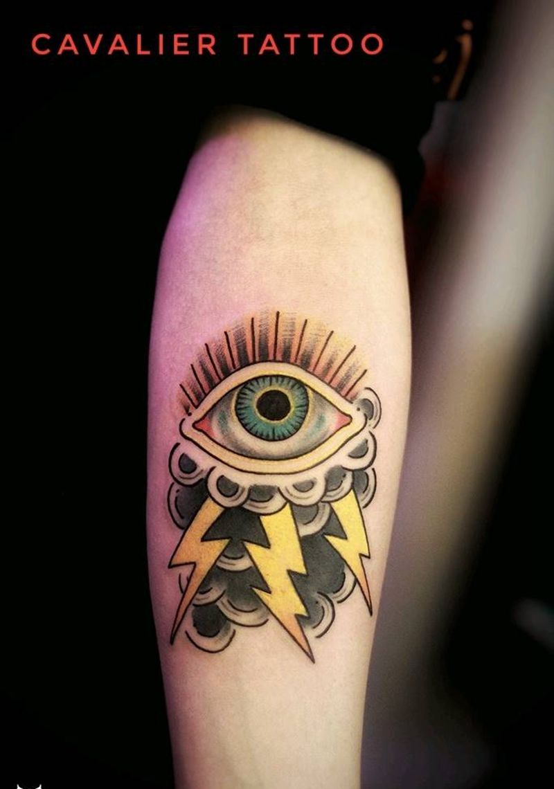 O S纹身图片_手臂老传统纹身图案