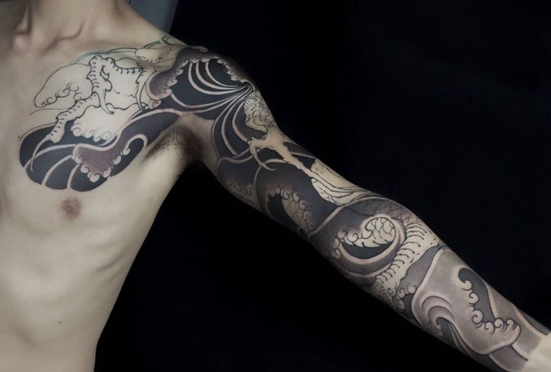 新传统纹身图片