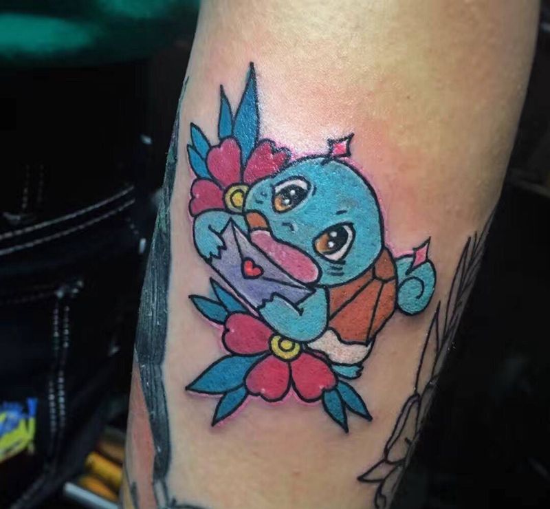 大咖来顾客纹身图片