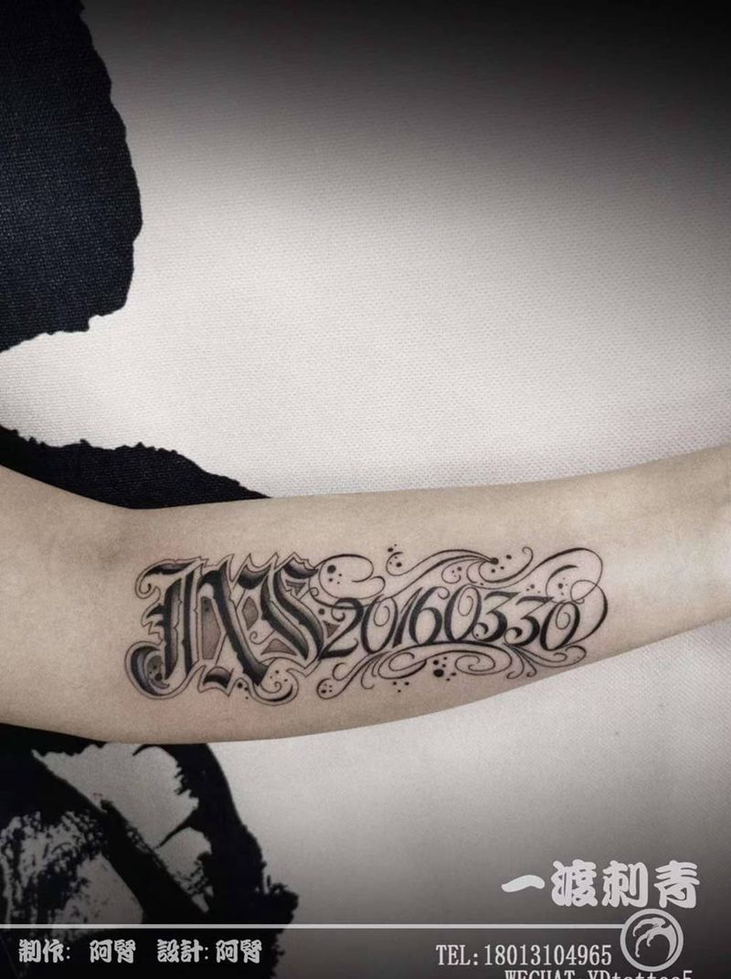 奇卡诺纹身图片_手臂New School纹身图案