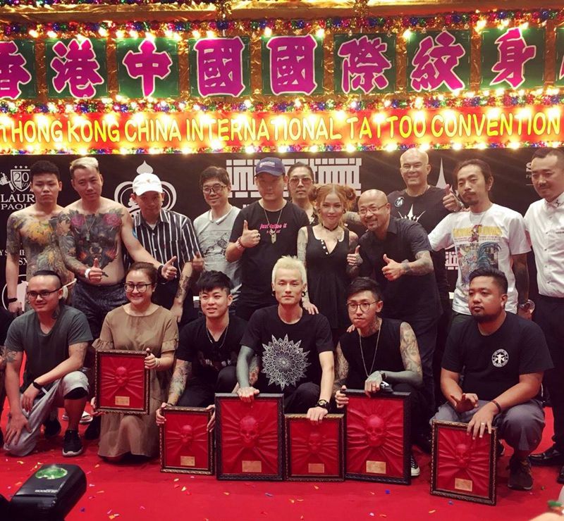 香港国际纹身展纹身图片