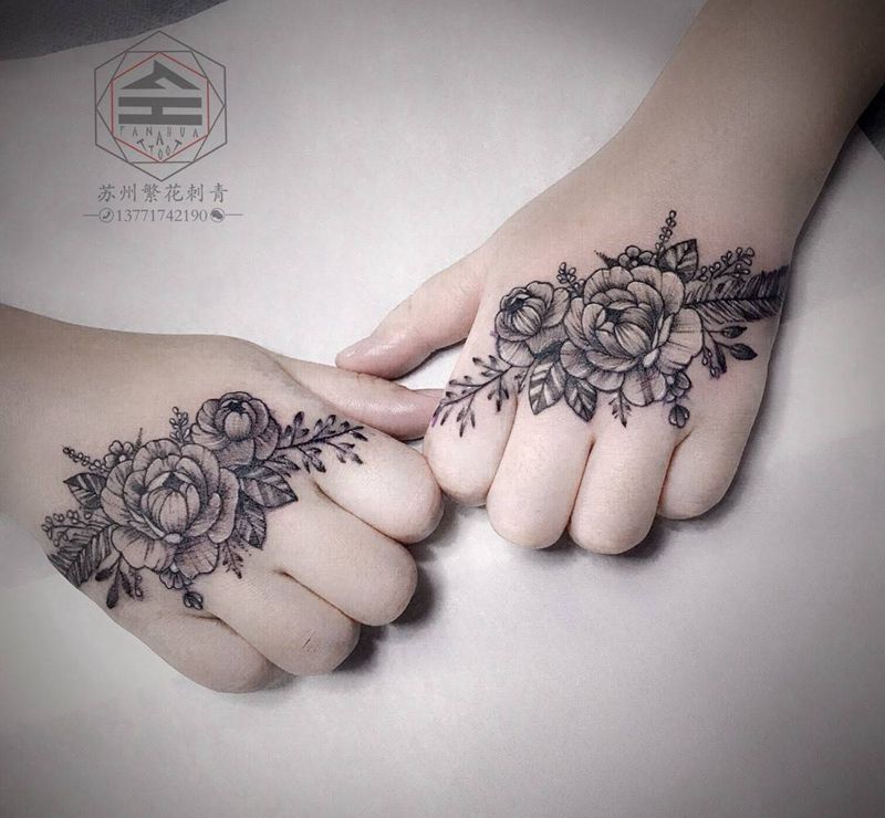 白斑遮盖纹身图片