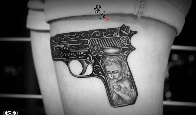 祈祷和平，和平之枪