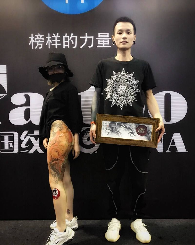 浪费展会获奖作品纹身图片