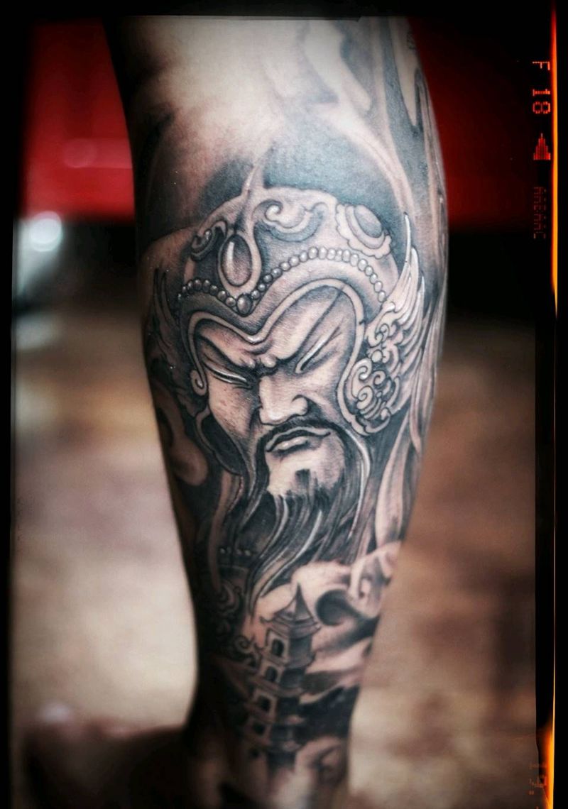 天王lee纹身图片