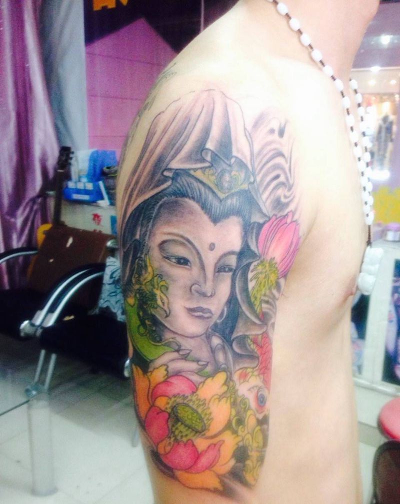 观音纹身纹身图片