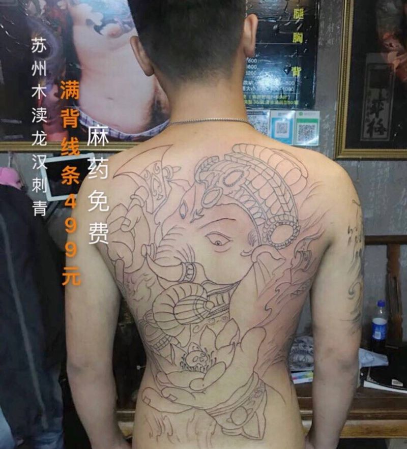 大咖特价来顾客纹身图片_成品腰部肩部胸部背部腿部手部脚部手臂传统纹身图案