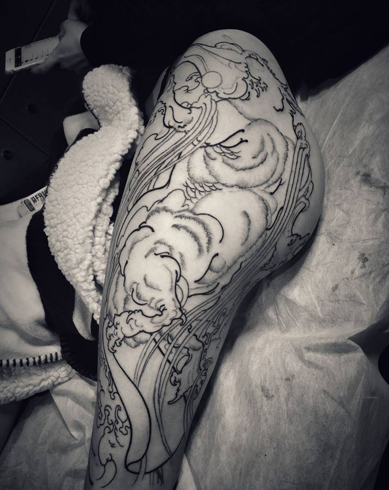 鸭嘴兽纹身图片