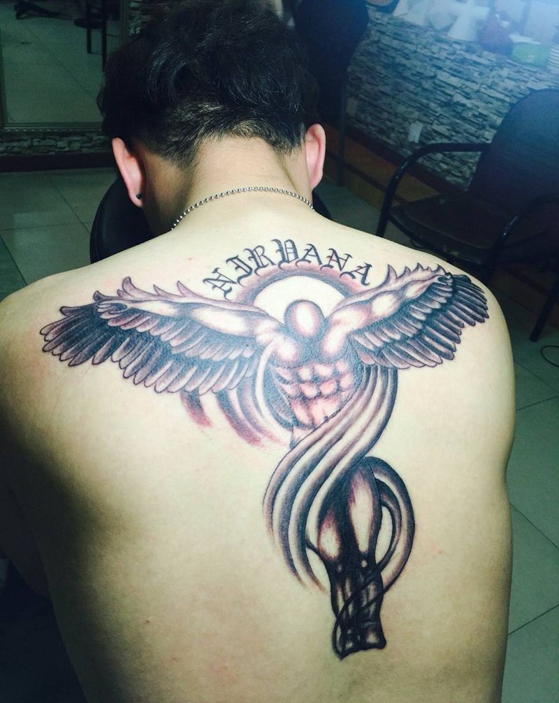 守护神纹身图片