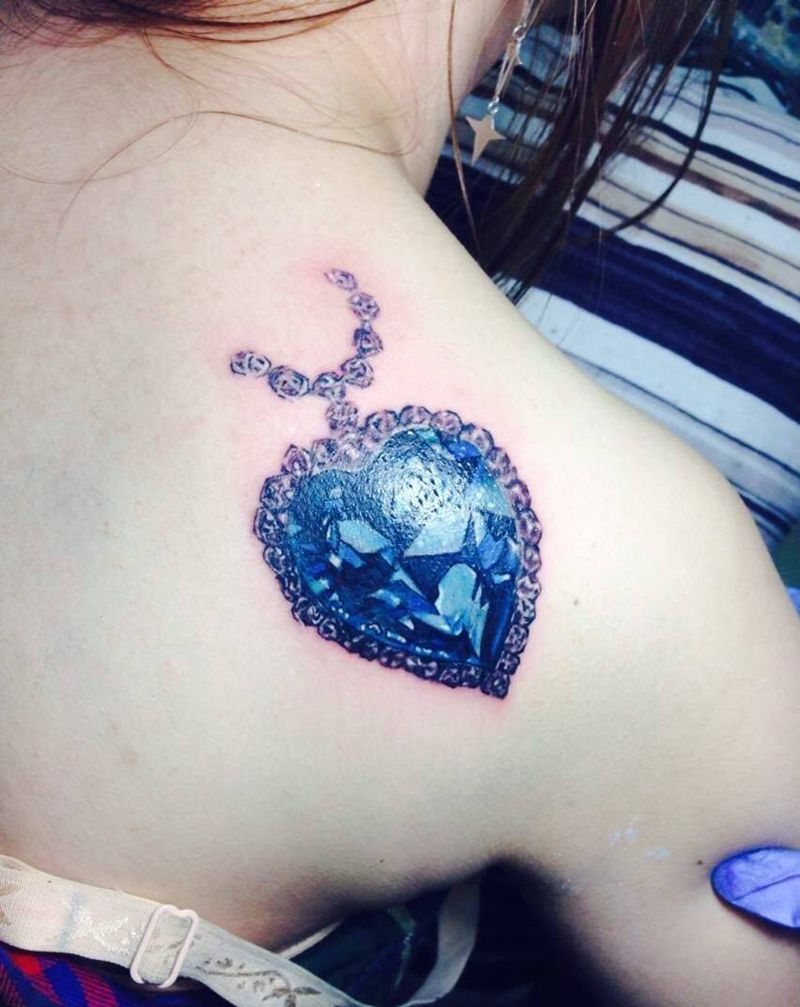 钻石纹身纹身图片