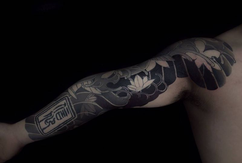 老传统纹身图片