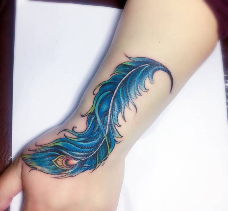 遮盖旧纹身纹身图片_成品手部手臂背部腹部腰部肩部腿部清新动物纹身图案