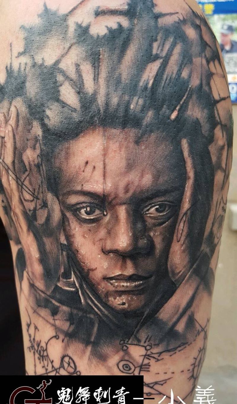 小义作品纹身图片