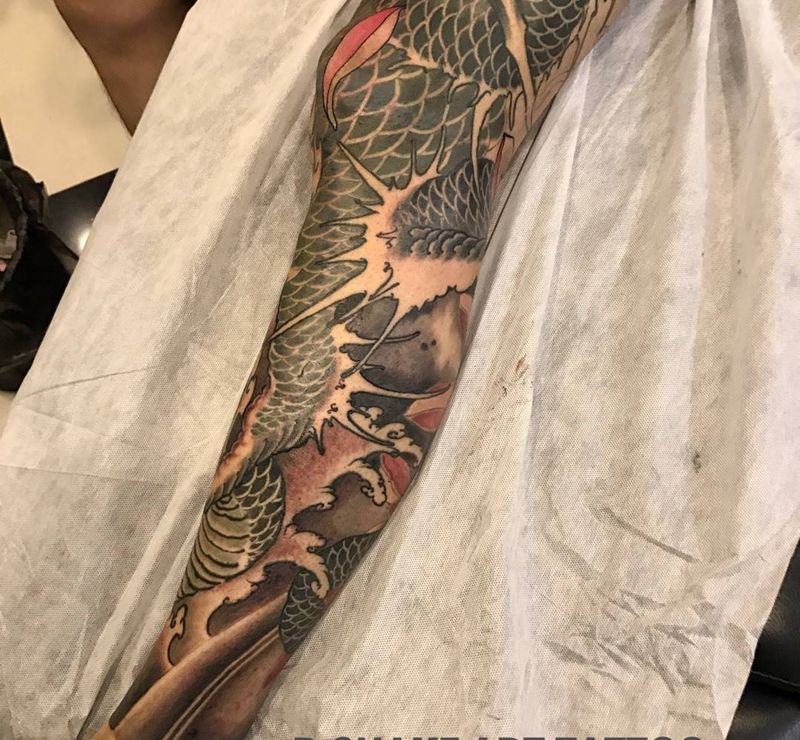龙纹身图片