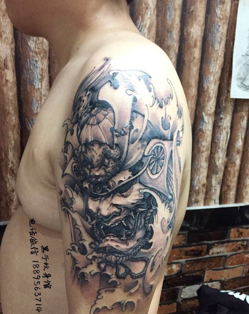 宫本武藏纹身图片