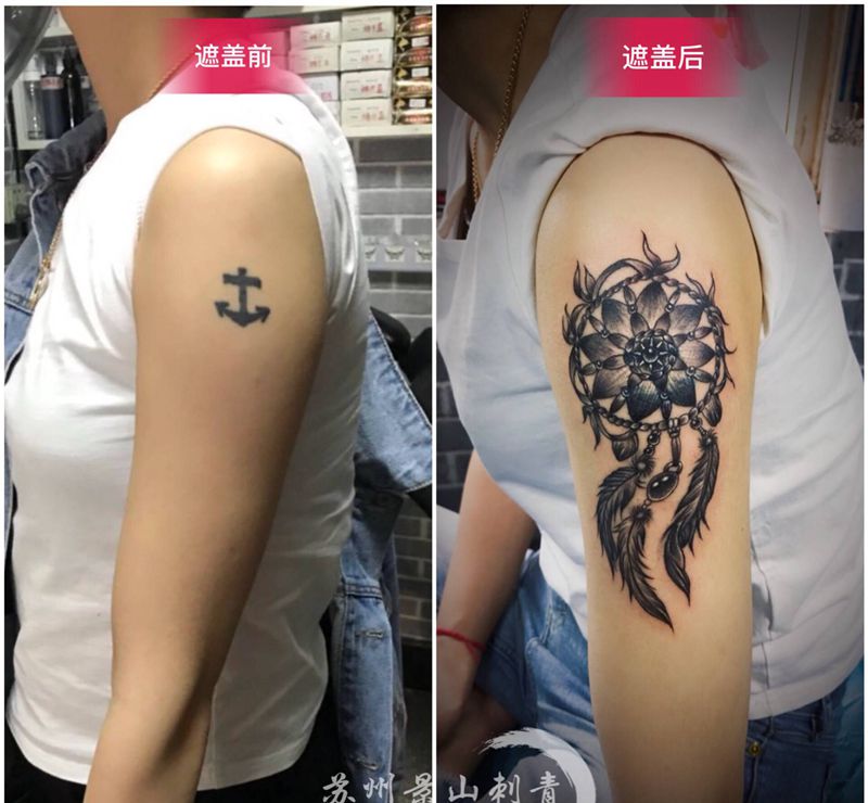 遮盖老纹身纹身图片_手臂纹身图案