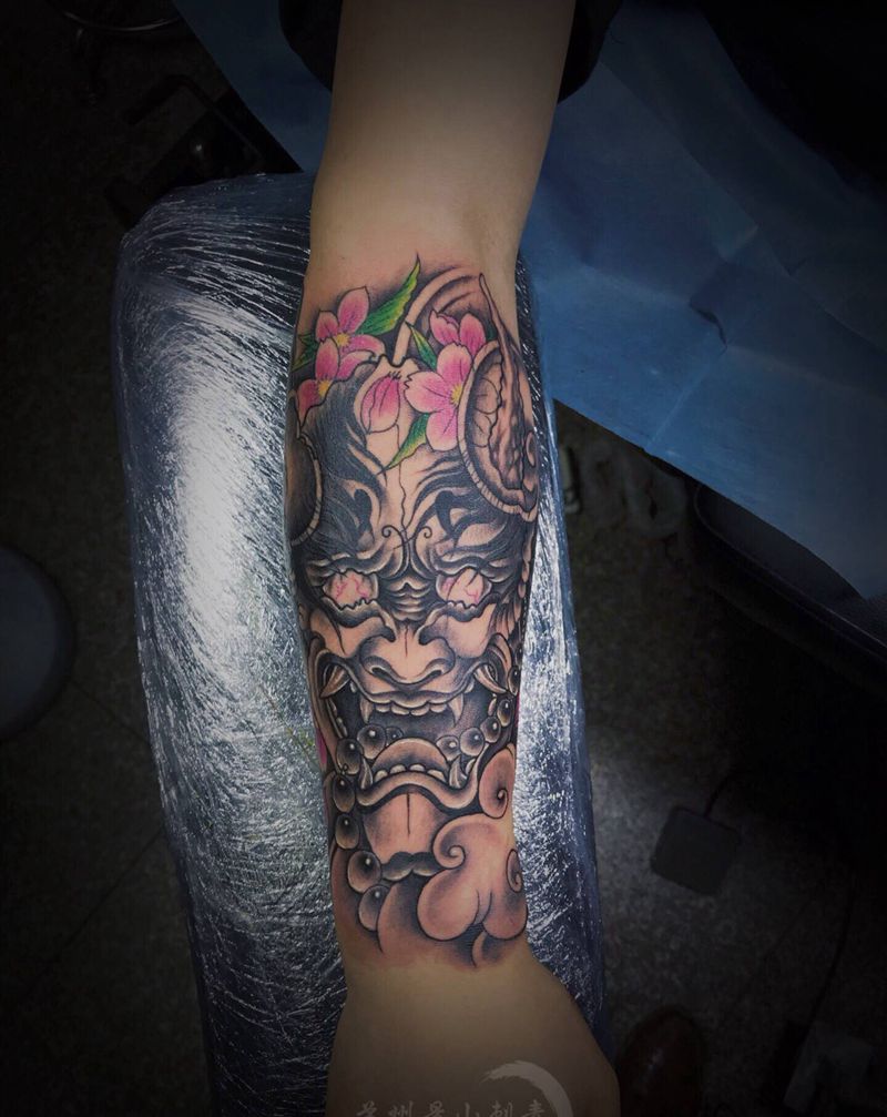 般若纹身图片_手臂纹身图案