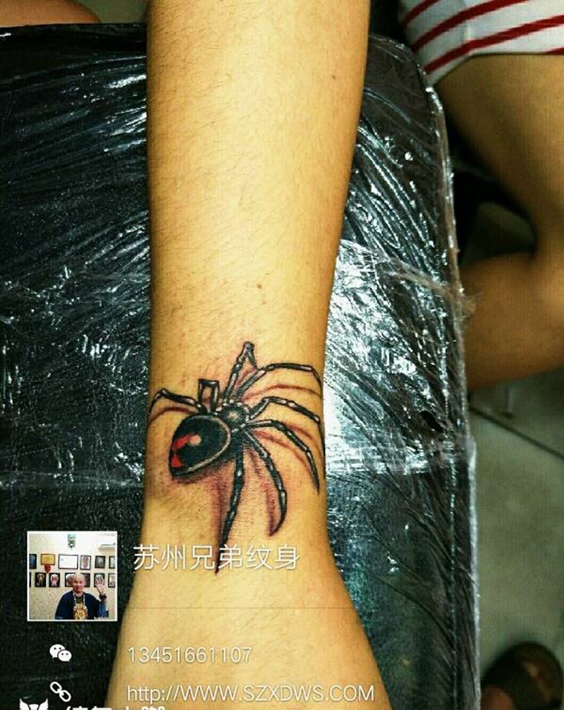 蜘蛛纹身图片