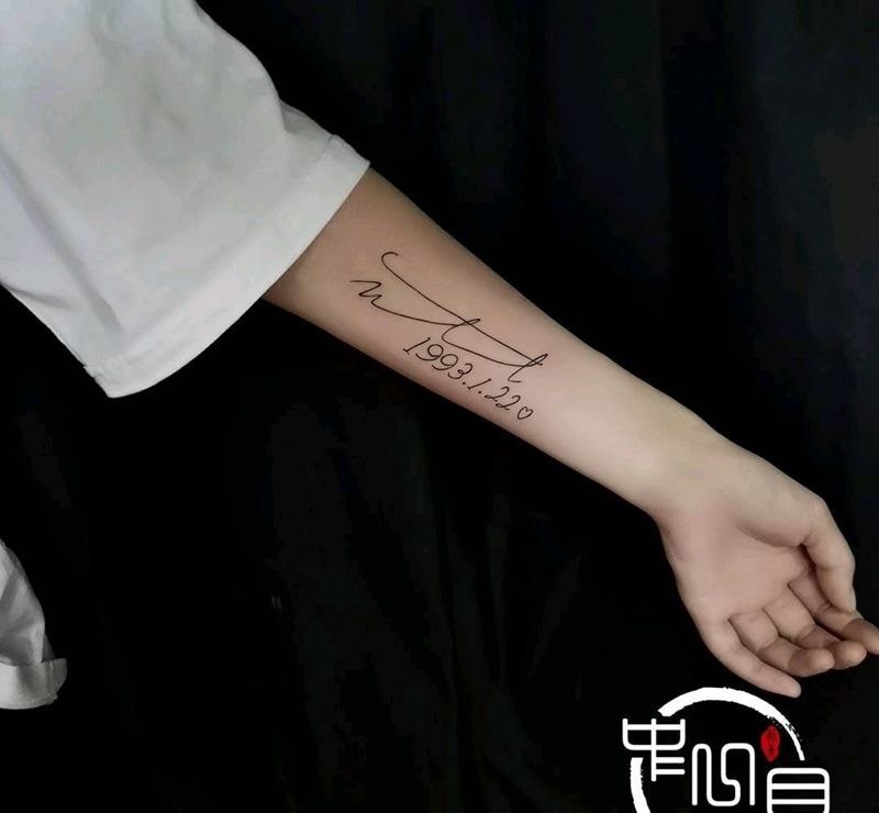 英文纹身图片_手臂纹身图案