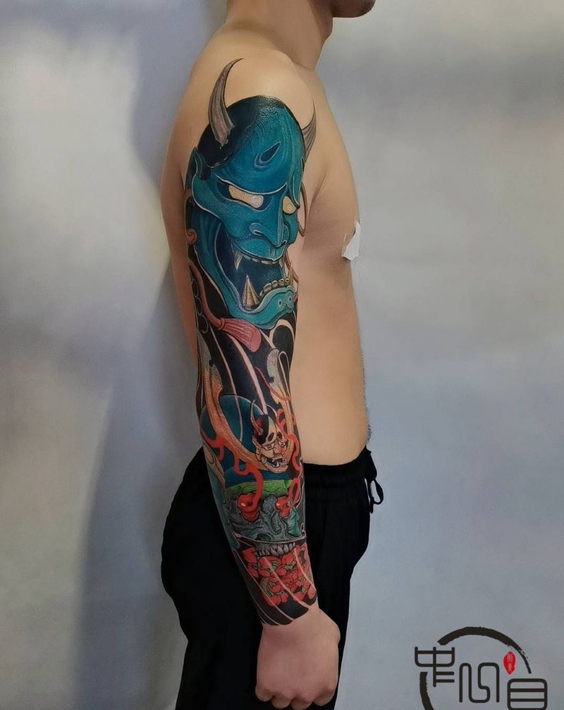 传统纹身图片_手臂纹身图案