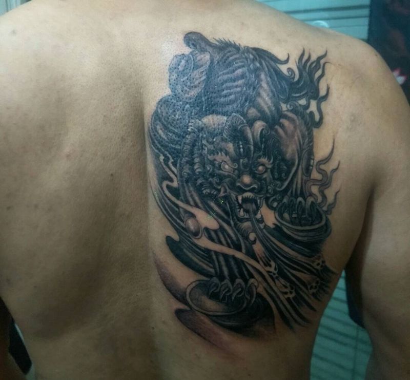 貔貅纹身图片