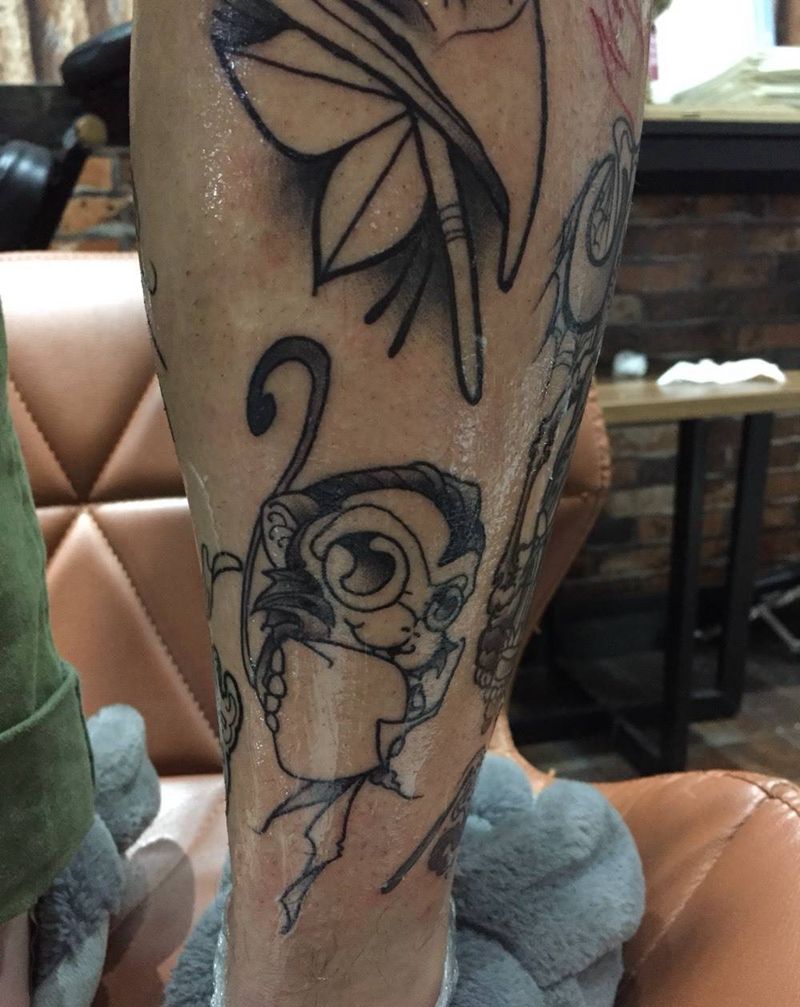 New school纹身图片