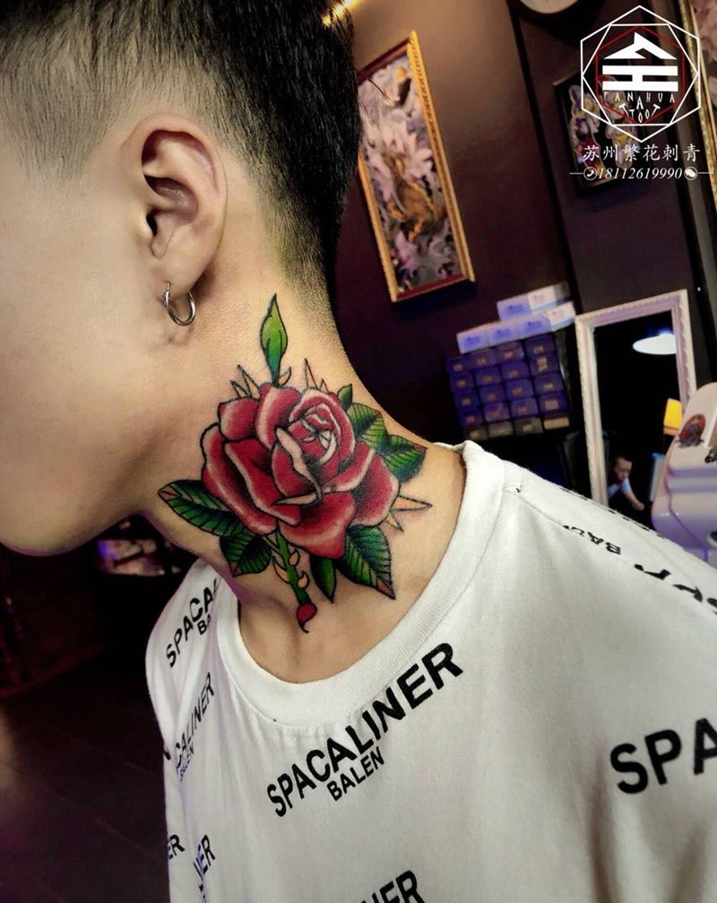 香辣脖儿纹身图片