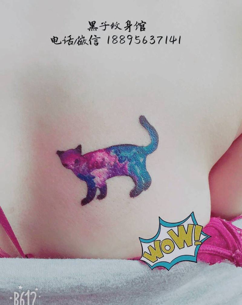 猫咪纹身图片