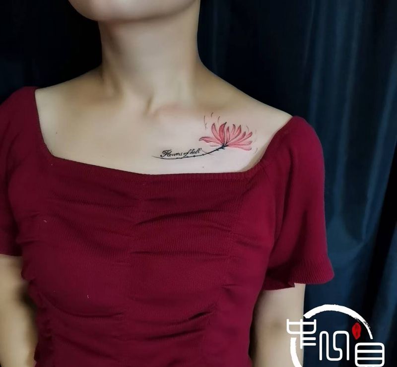 花纹身图片_手臂纹身图案