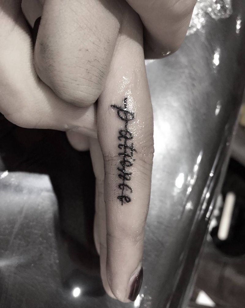 英文字母纹身图片