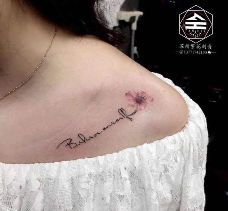 小清新纹身图片