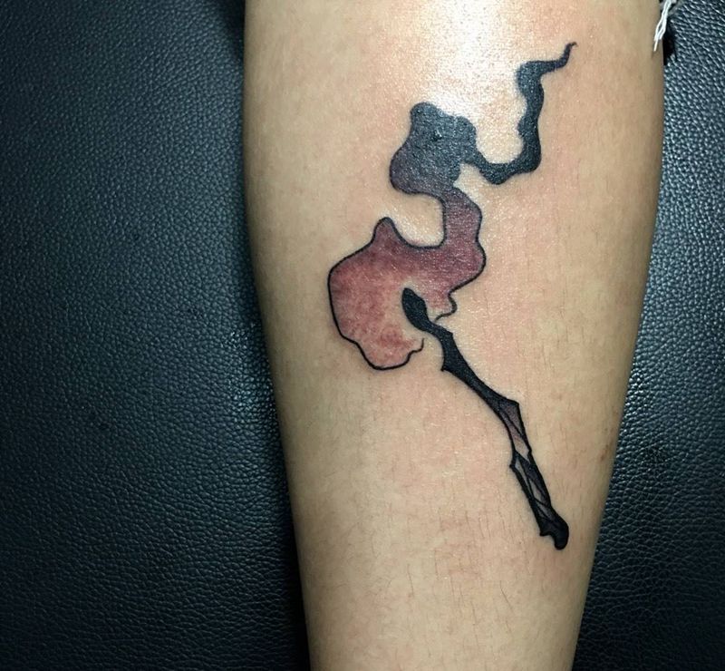 小图火柴纹身图片