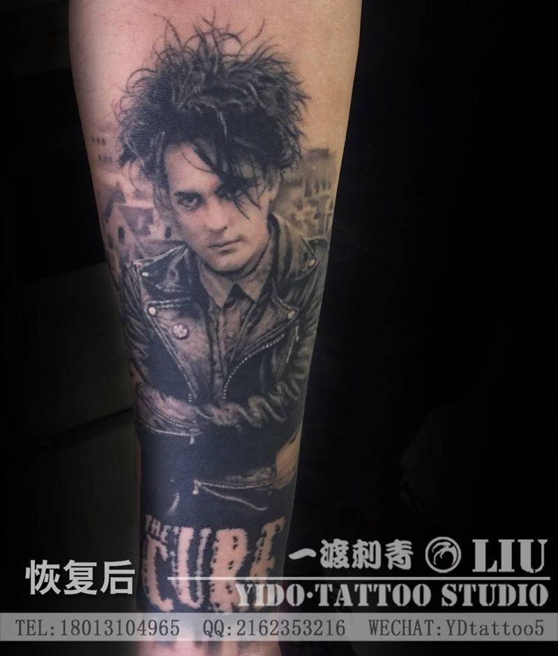 恢复以后的The Cure  ～纹身图片