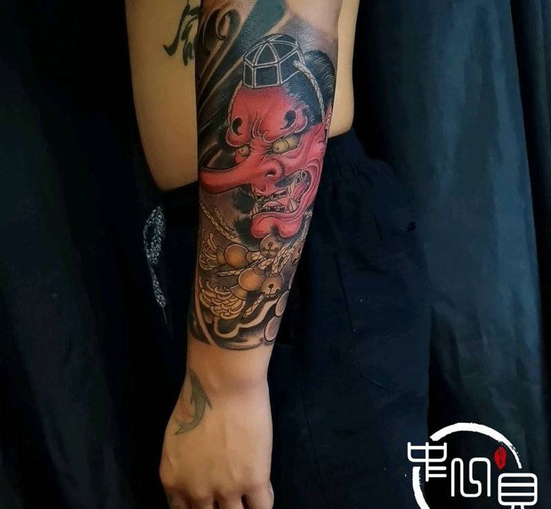 传统纹身图片_手臂纹身图案