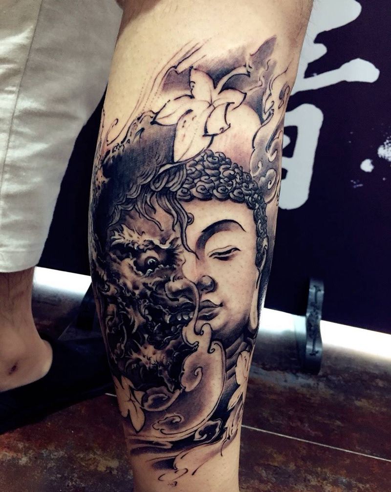 一念之间纹身图片