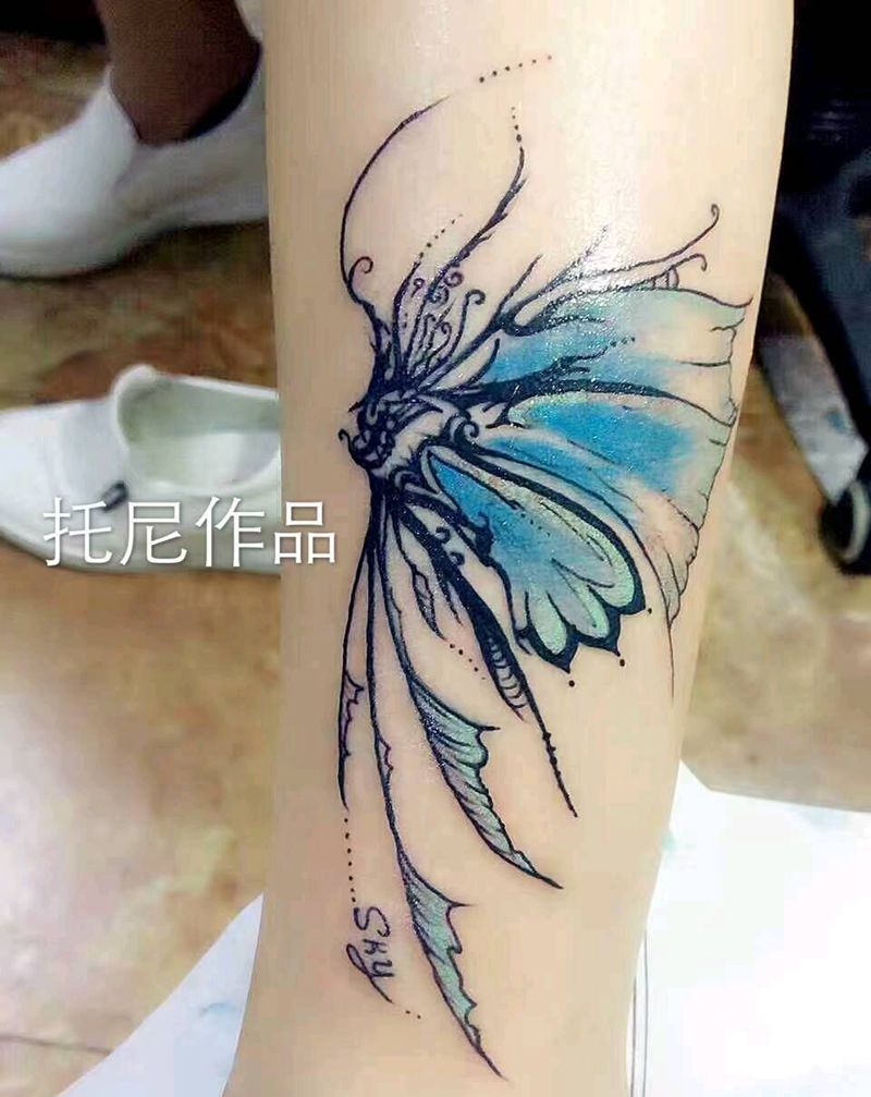 蝴蝶纹身图片