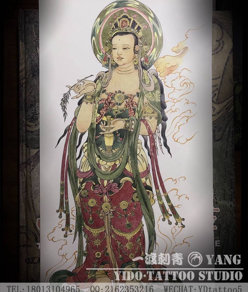 善化寺纹身图片