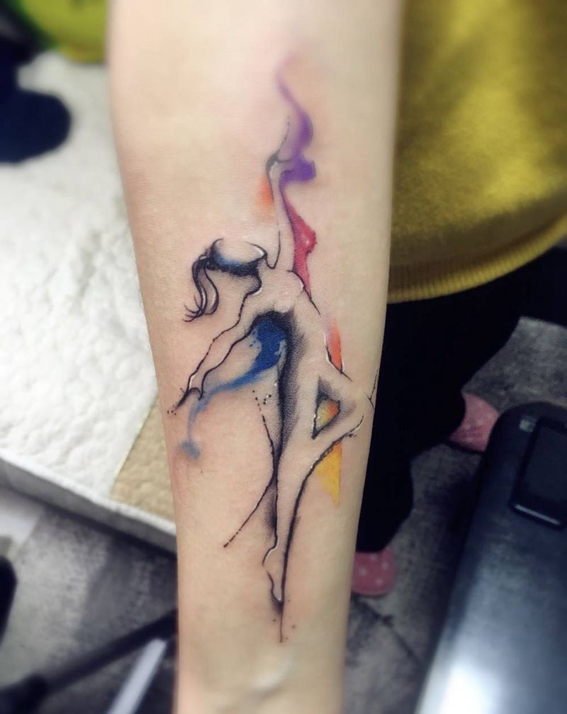 梦幻芭蕾纹身图片