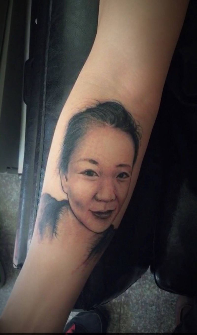 肖像纹身图片