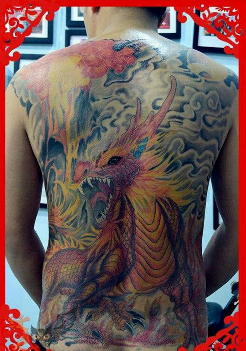 麒麟，纹身图片