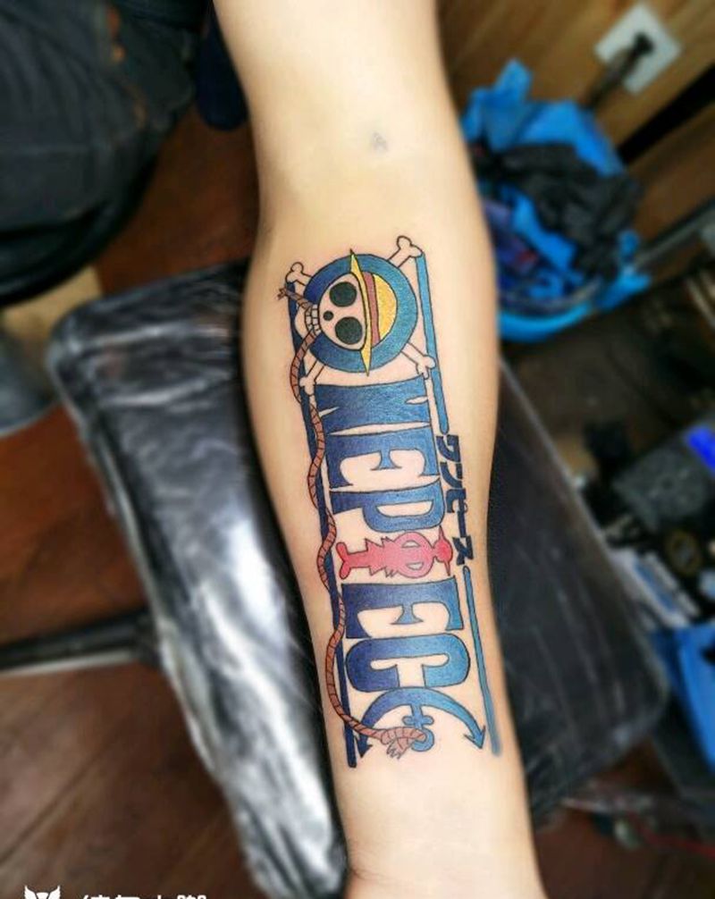 海贼王纹身图片