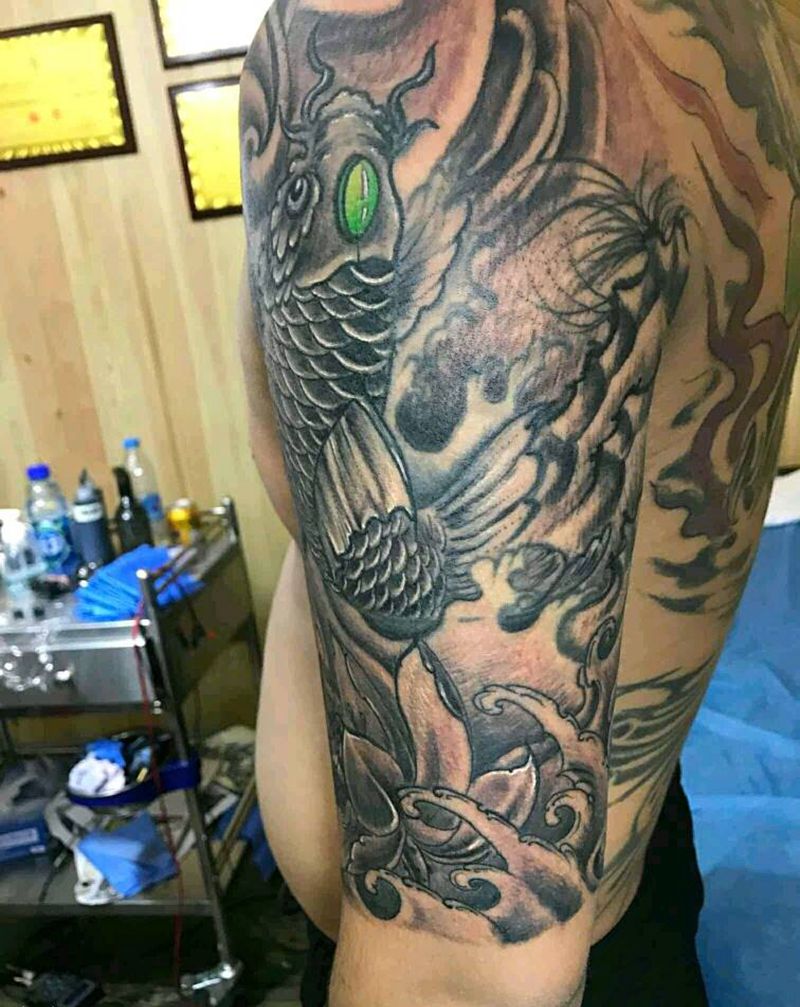 遮盖修改加背景纹身图片