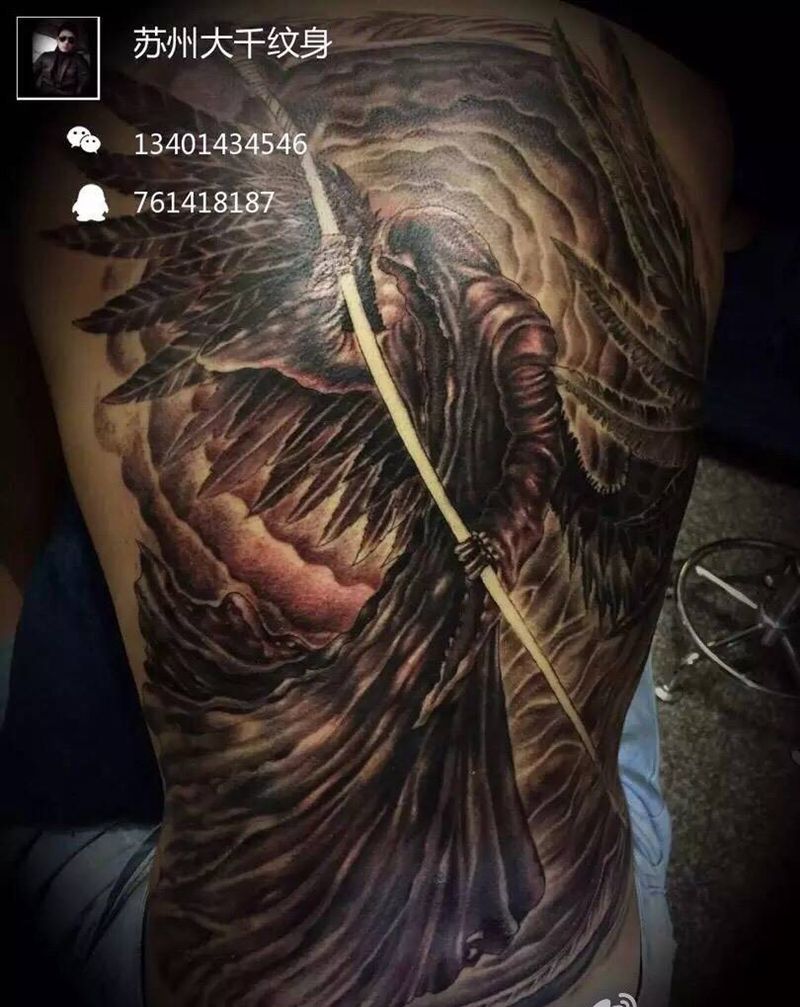 前期的活纹身图片