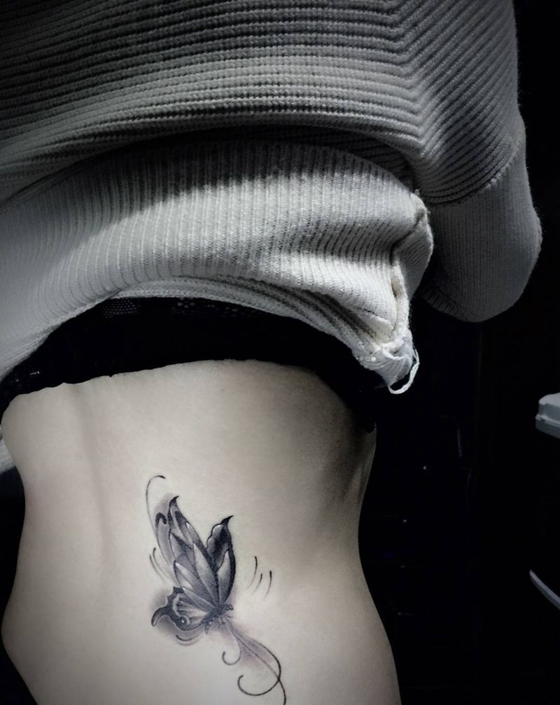 蝴蝶纹身图片